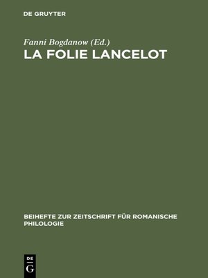 cover image of La folie Lancelot